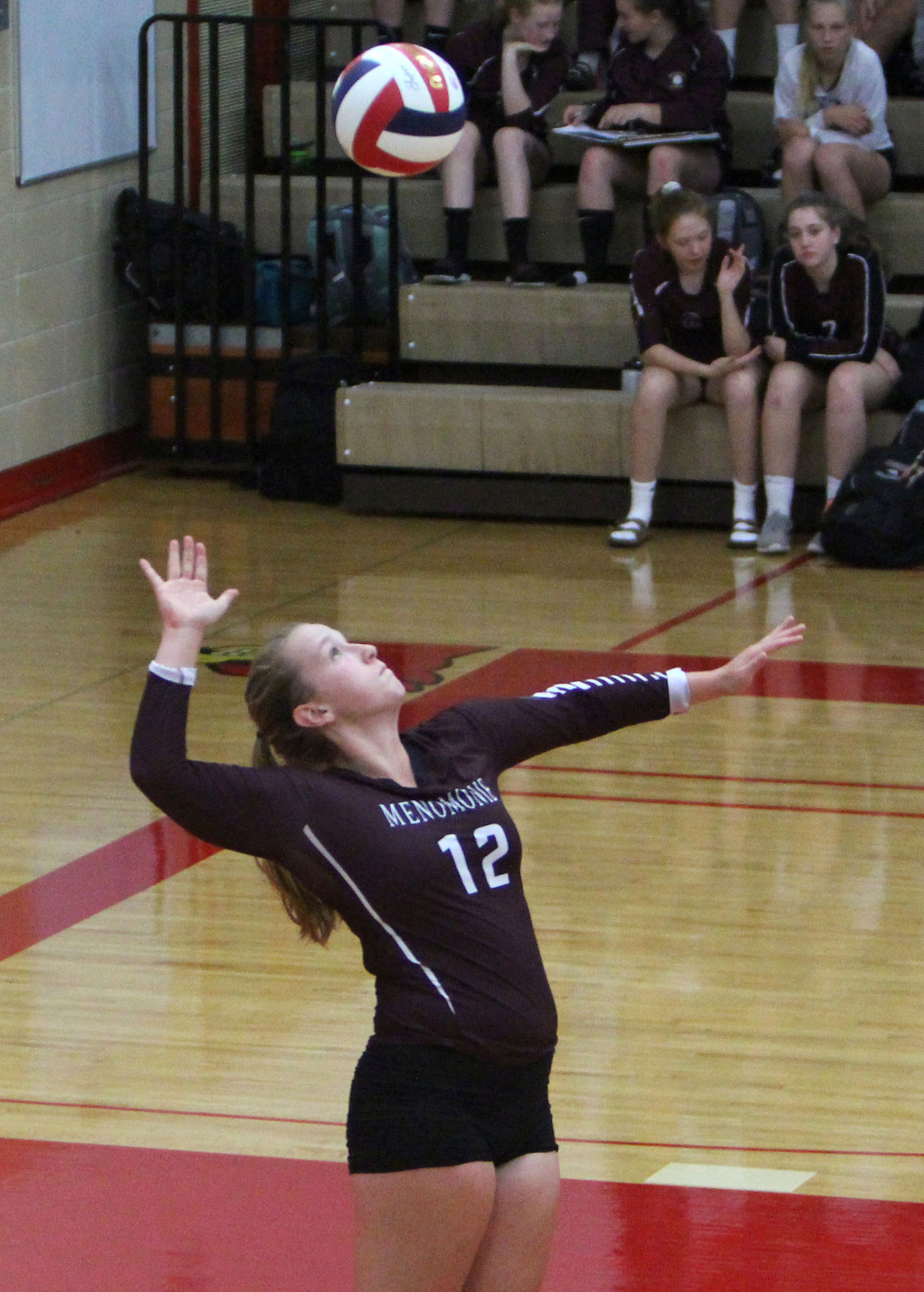 Menomonie at Chi-Hi volleyball 9-6-18